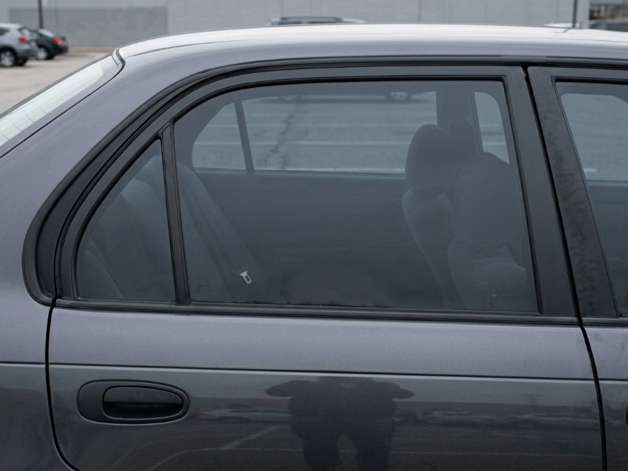 Vehicle after professional Autobahn window tint installation