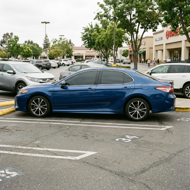 Sedan tint detail