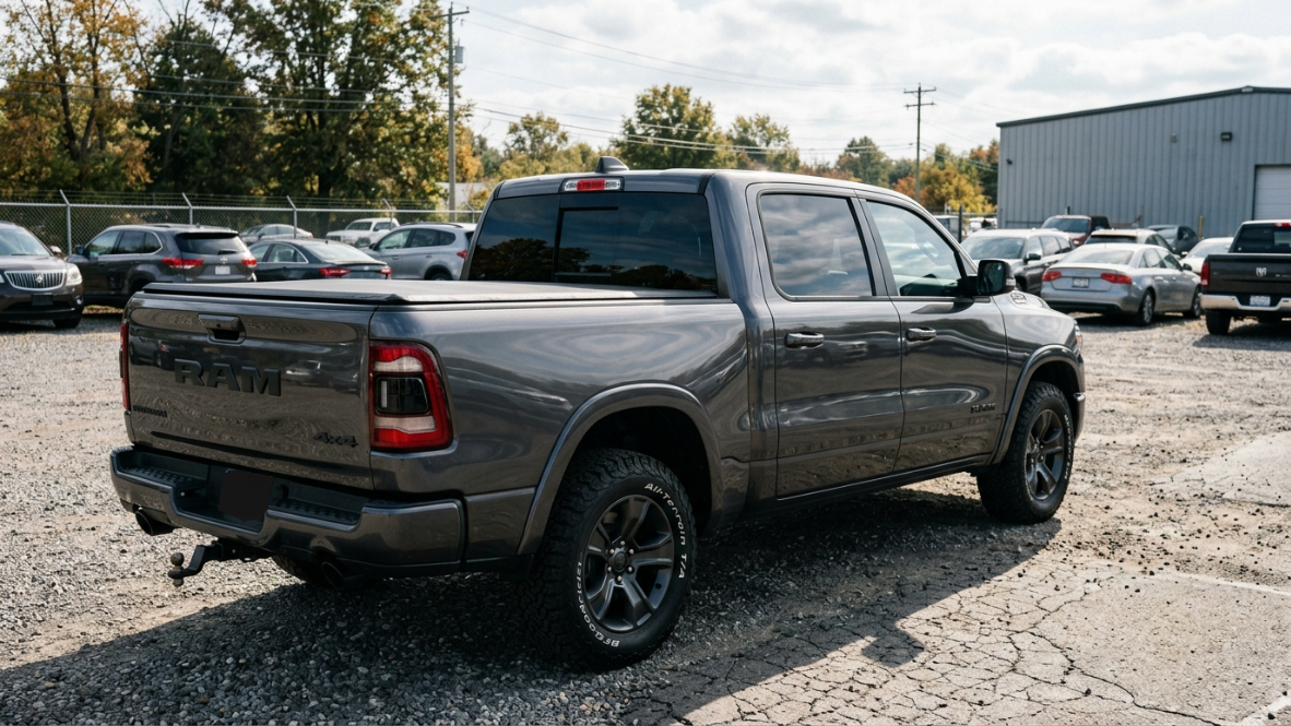 Truck window tint install